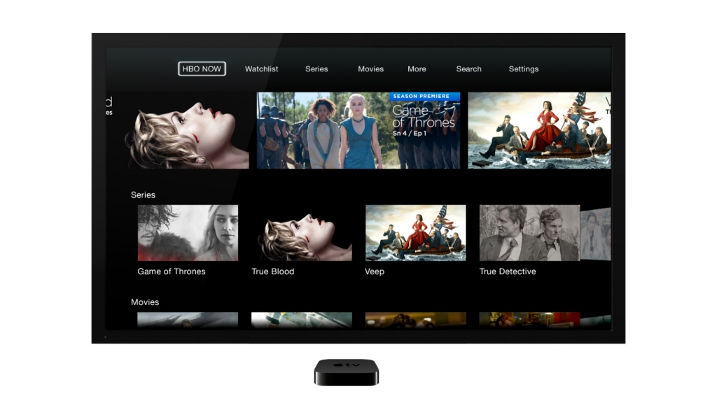 HBO Now is available on the iPhone iPad and Apple TV