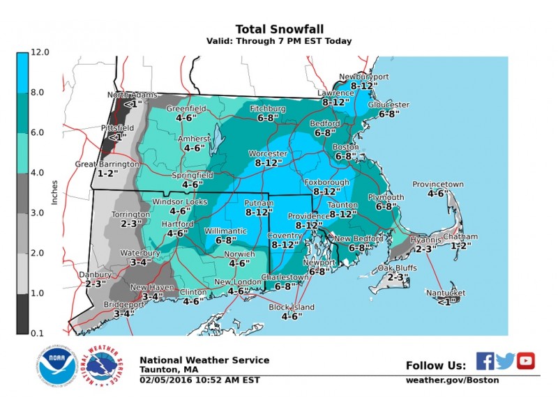 Snow Storm Packs Stronger Punch Causing Outages