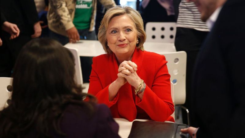 Hillary Clinton Acknowledges Donald Trump Will Most Likely Be the Republican Nominee