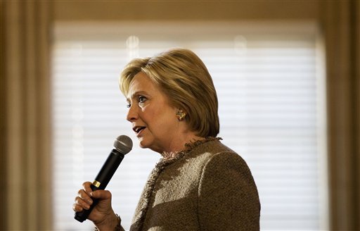 Democratic presidential candidate Hillary Clinton speaks at a campaign event in Atlanta. As the Democratic presidential candidates hurtle toward the South Carolina primary Saturd