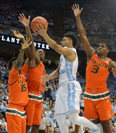 Miami Hurricanes Basketball Hurricanes Humiliated in 96-71 Blow Out Loss to North Carolina