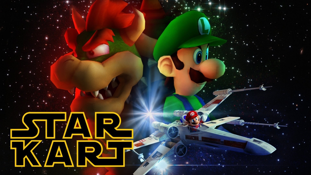 Star Wars Mario Kart Mashup