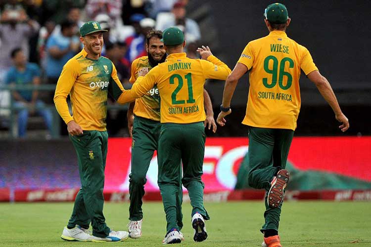 Imran Tahir took four wickets as England squandered a good start and were restricted to 134 for 8