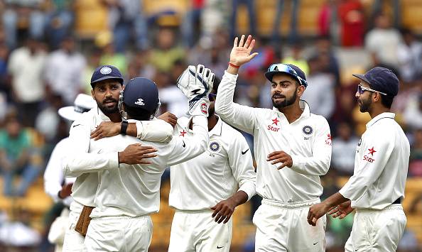 India are now the No. 1 ranked Test team on the ICC rankings