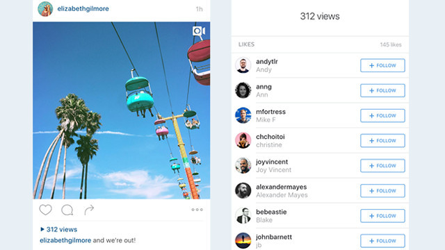 Instagram now shows how many times your videos have been viewed