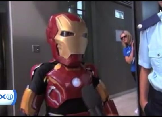 Iron Boy Saves the Day in Australia