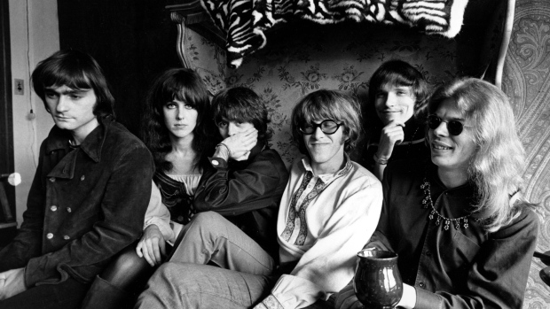 Jefferson Airplane poses in San Francisco