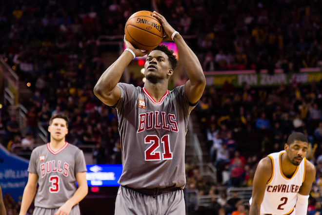 Bulls guard Jimmy Butler