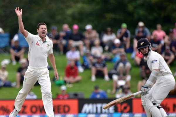 Josh Hazlewood facing sanction after angry confrontation with umpire