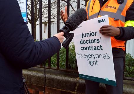 Junior doctors staging second strike as last-ditch talks fail