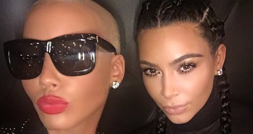 Kim Kardashian West and Amber Rose