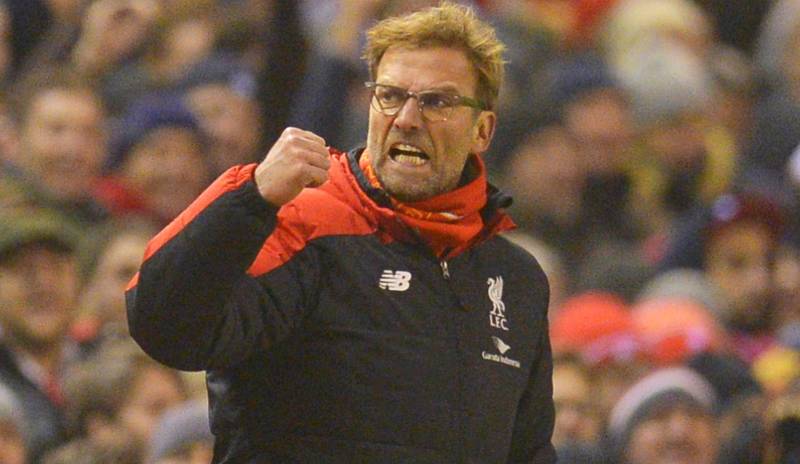 Klopp managed to get with the squad within 48 hours of undergoing surgery