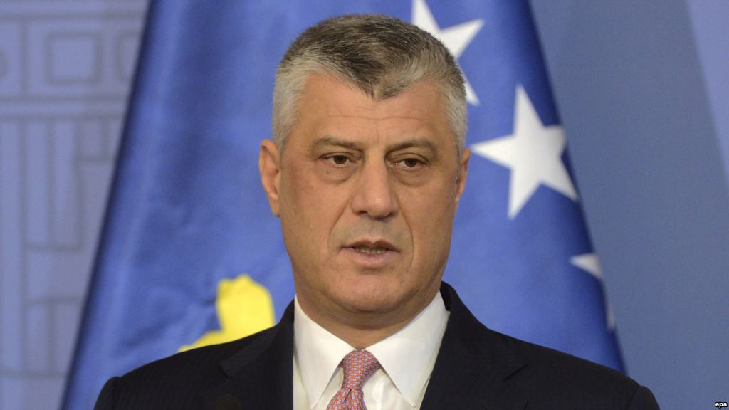 Kosovo's Foreign Minister Hashim Thaci who led the fighters of Kosovo's successful separatist war against Serbia in 1998-99 believes he has the votes in the 120-seat parliament