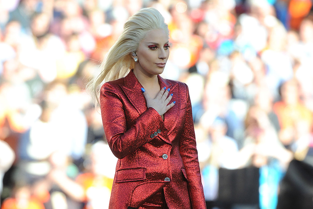 Lady Gaga Super Bowl National Anthem