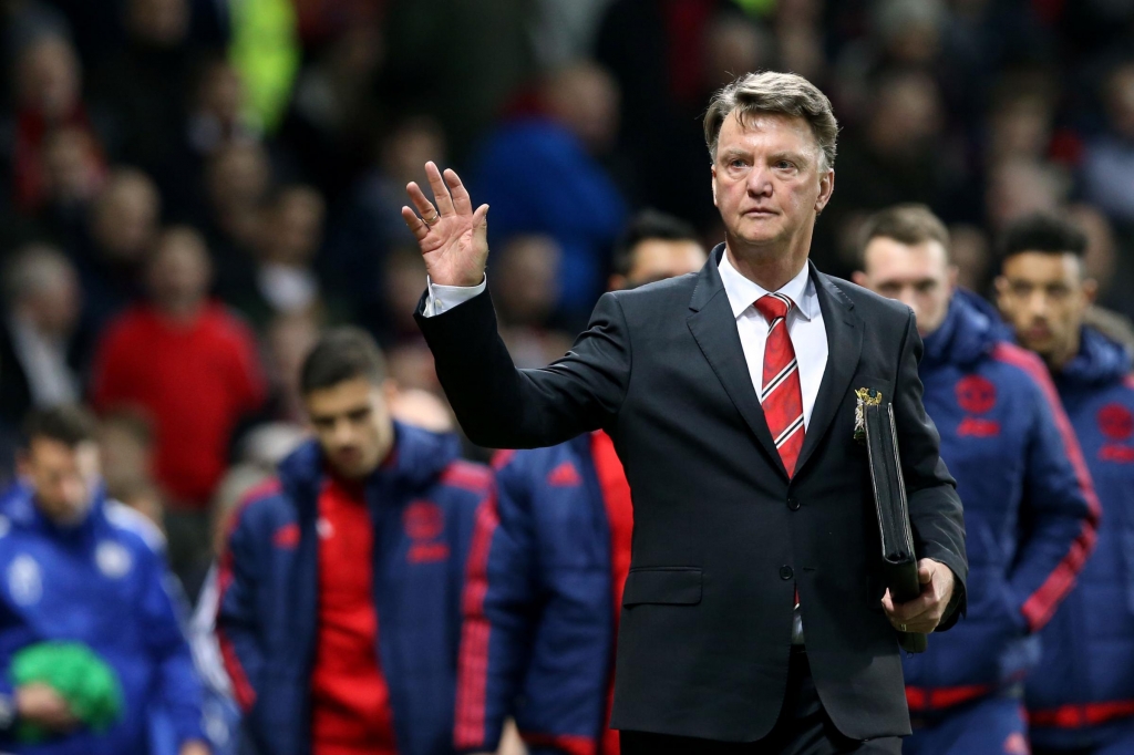 Leaving? Manchester United manager Louis van Gaal