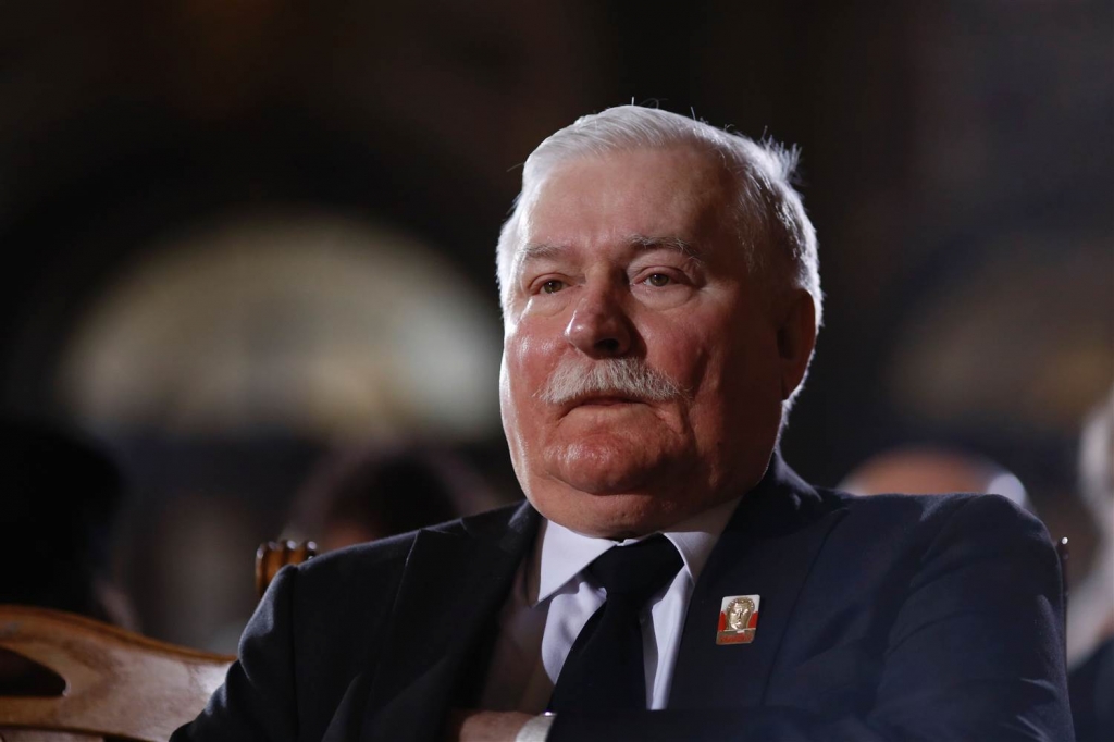 Image Ex Polish President Lech Walesa in 2015