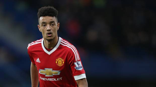 Left-back Cameron Borthwick Jackson was praised by Manchester United boss Louis van Gaal after the draw at Chelsea