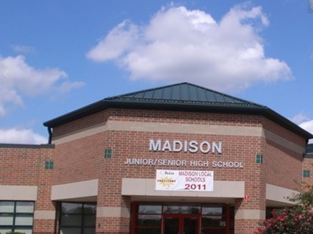 Madison Junior  Senior High School in Madison Twp. Butler County Ohio