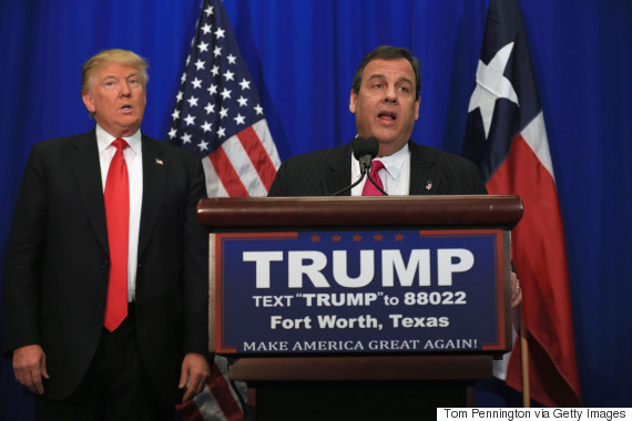 New Jersey Governor Chris Christie Endorses Donald Trump for President