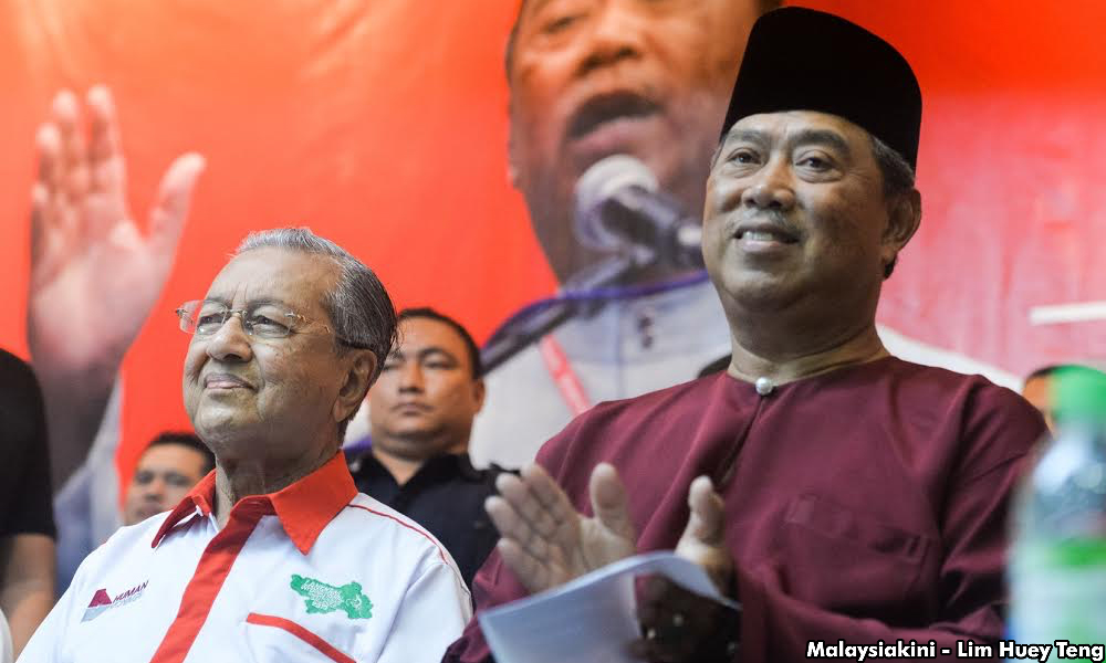 Mahathir hopes Muhyiddin will quit Umno too