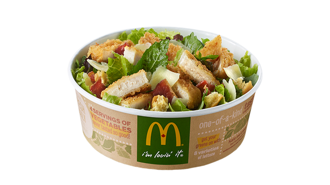 McDonald's New Kale Salads Have More Calories Than Some Of Their Most Fattening Menu Items