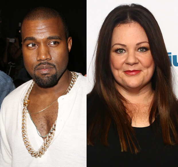 Kanye West Melissa McCarthy