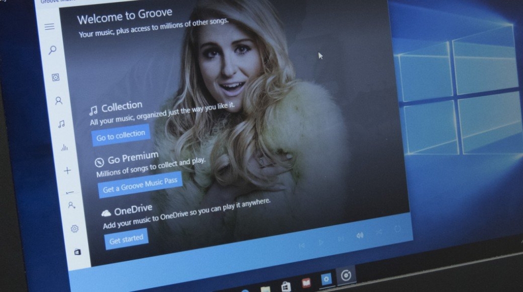 Windows 10 Groove