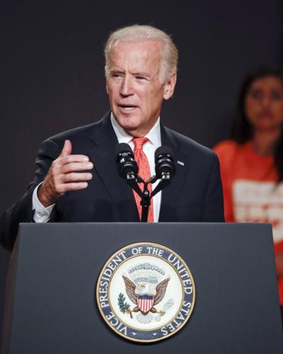 Vice President Biden criticized his Senate colleagues as ‘irresponsible