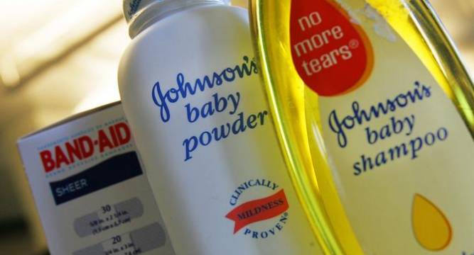 Johnson & Johnson baby powder responsible for ovarian cancer