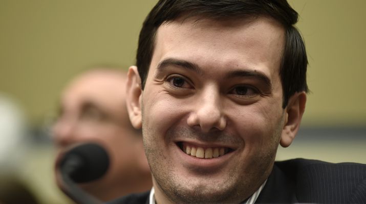 A muzzled Martin Shkreli taken to task by lawmakers