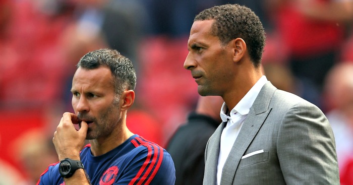 Ryan Giggs Rio Ferdinand Football365