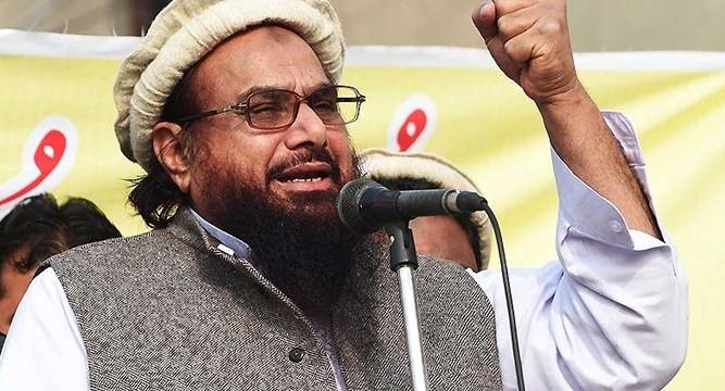 Hafiz Saeed leads anti India rally on'Kashmir Day in Pakistan