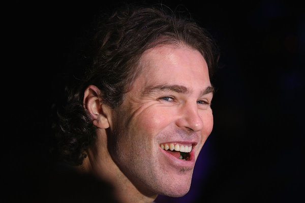 Jaromir Jagr seaks during Media Day for the 2016 NHL All Star Game on Friday in Nashville