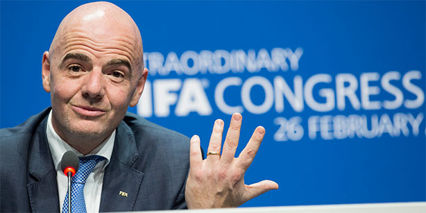 Infantino must mend bridges sort out finances