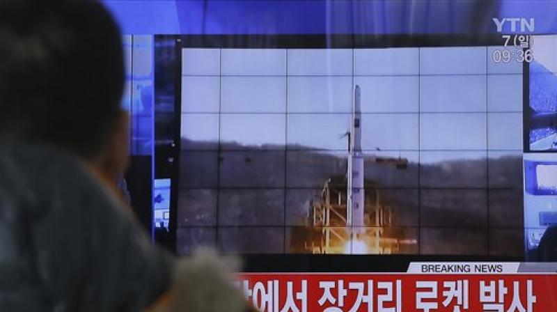 North Korea's rocket launch of earth observation satellite Kwangmyong 4