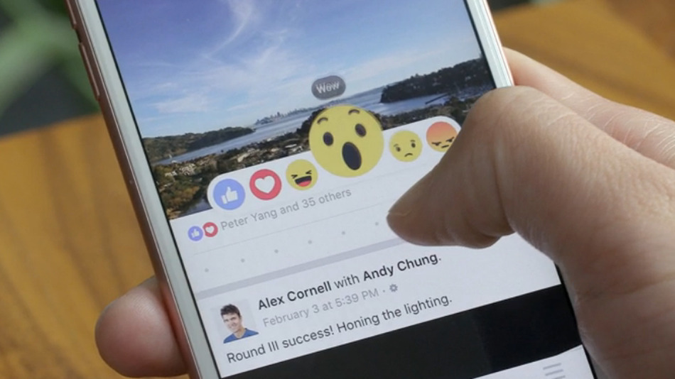 Forget 'Like' - Facebook's 'Love', 'Haha' and 'Wow' buttons are here