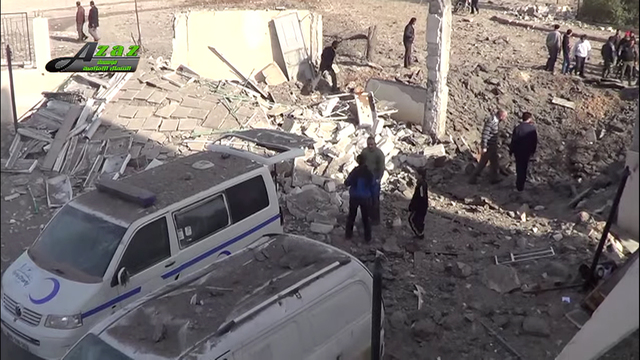 Russia denies it's bombing civilians in Syria