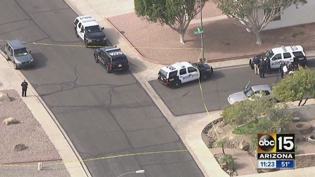 Officers OK after Mesa shooting                      KNXV