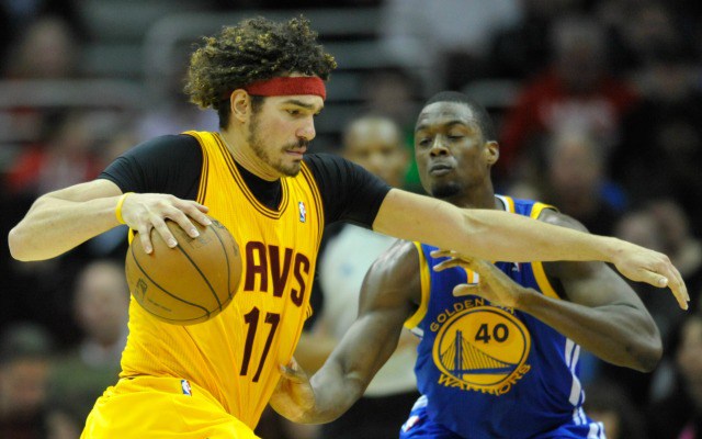 Once opponents now Varejao and Barnes will be teammates