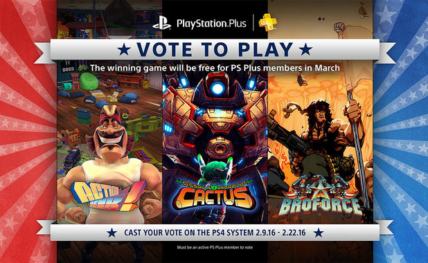 Sony's bringing back 'Vote to Play&#x27 for March's PS Plus