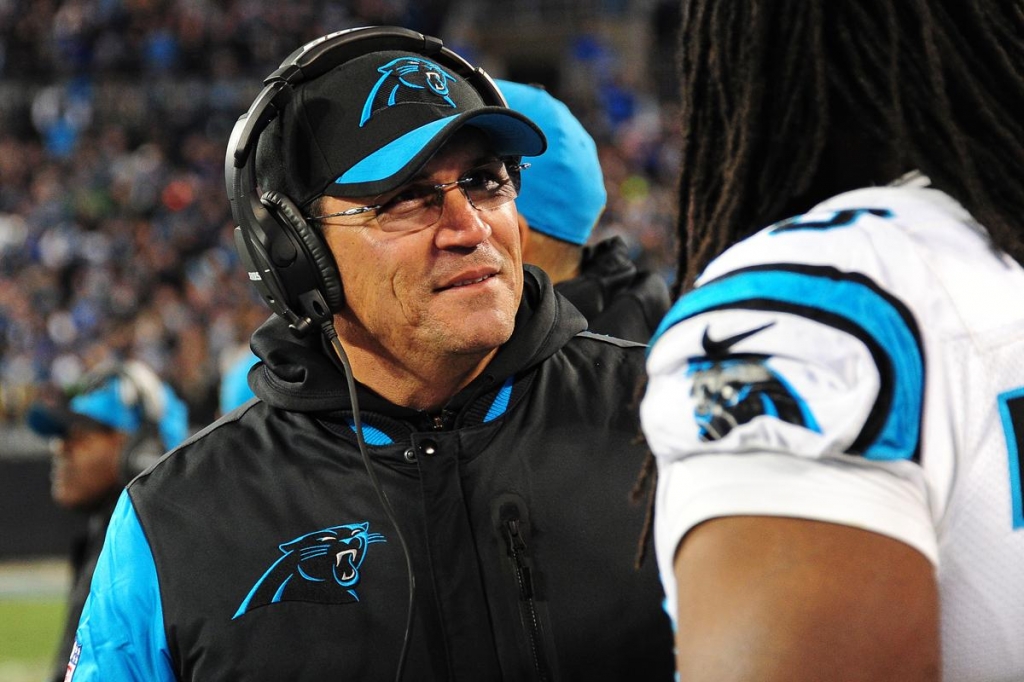 Panthers coach Ron Rivera