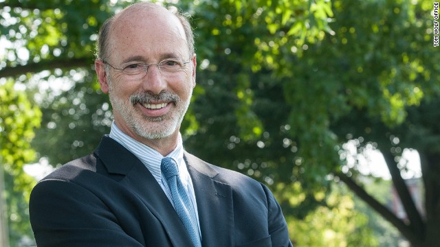 Pennsylvania Gov. Tom Wolf is seen in this 2014 portrait