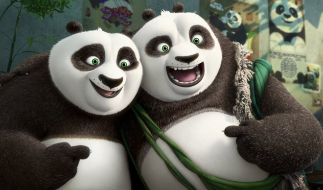 Po and his long-lost biological father Li reconnect in'Kung Fu Panda 3. | Dream Works Animation