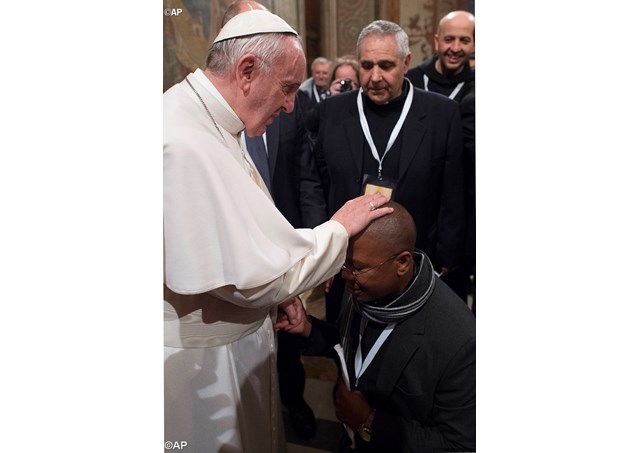 A specially-recruited group of about 700 priests from around the globe heard Francis on Tuesday stress the welcoming image he wants faithful to have of the church and how priests should act when hearing confessions- AP