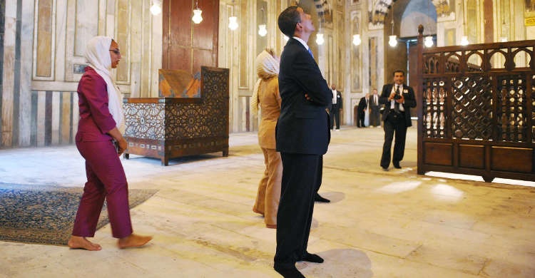 Obama first-time US mosque visit expected