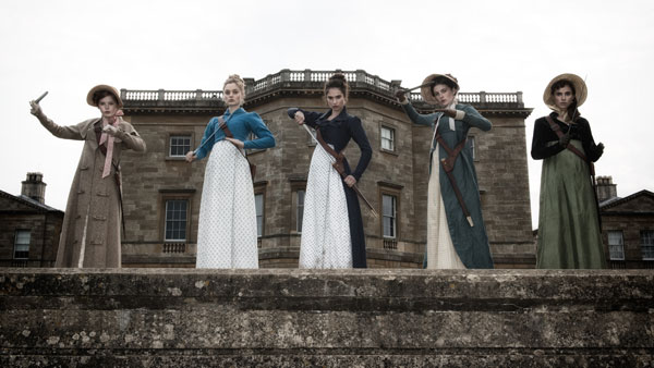 Ellie Bamber Bella Heathcote Lily James Pride and Prejudice and Zombies