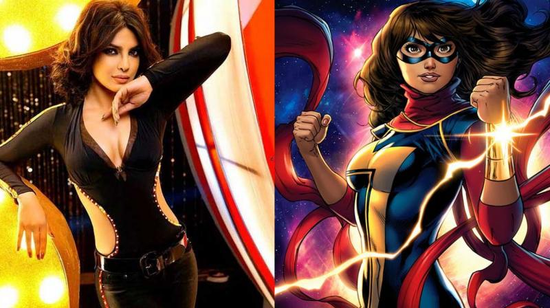 Priyanka Chopra has lent her voice to the character of Ms Marvel