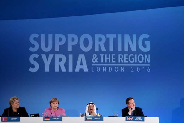 Raising Funds for Syrian Refugees              World leaders gathered in London want $9 billion in aid