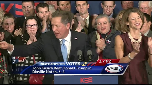 John Kasich delivers speech You know something big happened tonight