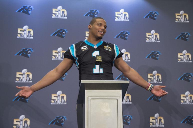 Cam Newton Super Bowl 50